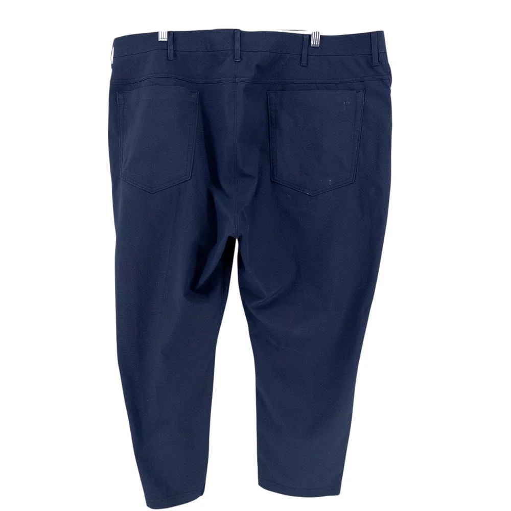 LOT OF 2 Public‎ Rec Mens 44x28 5-Pocket Chino Pants Navy Blue & Black Golf Tech